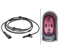 HELLA 6PU 012 679-611 Sensor, revoluciones de la rueda - 12V - 2polos - Eje trasero, derecha