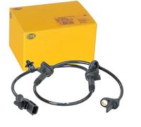 HELLA 6PU 012 679-621 Sensor, revoluciones de la rueda - 12V - 2polos - Eje delantero