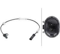 HELLA 6PU 012 679-891 Sensor, revoluciones de la rueda - 2polos - Cable: 520mm