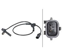 HELLA 6PU 012 679-911 Sensor, revoluciones de la rueda - 2polos - Eje trasero - Cable: 640mm