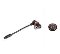 HELLA 6PU 012 806-431 Sensor, revoluciones de la rueda - 2polos - Eje trasero - Longitud total: 885mm