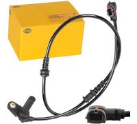 HELLA 6PU 012 806-571 Sensor, revoluciones de la rueda - 2polos - Eje delantero, derecha - Longitud total: 720mm