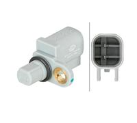 HELLA 6PU 012 806-931 Sensor, revoluciones de la rueda - 2polos - Eje trasero