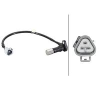 HELLA 6PU 013 122-771 Generador de impulsos, cigüeñal - 3polos - Cable: 345mm - con junta anular