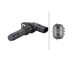 HELLA 6PU 013 122-891 Generador de impulsos, cigüeñal - 3polos - con junta anular