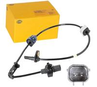 HELLA 6PU 230 040-351 Sensor, revoluciones de la rueda - 2polos - delante - con soporte
