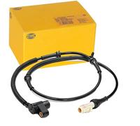 HELLA 6PU 230 040-361 Sensor, revoluciones de la rueda - 2polos - delante - con soporte