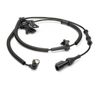 HELLA 6PU 230 040-551 Sensor, revoluciones de la rueda - 2polos - delante - Cable: 1073mm - con soporte