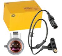 HELLA 6PU 230 040-561 Sensor, revoluciones de la rueda - 2polos - posterior - Cable: 770mm - con soporte