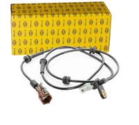 HELLA 6PU 230 040-671 Sensor, revoluciones de la rueda - 2polos - posterior - Cable: 1335mm - con soporte