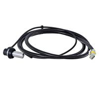 HELLA 6PU 230 048-421 Sensor, revoluciones de la rueda - 2polos - Eje delantero, izquierda/Eje trasero izquierda - Cable: 2150mm