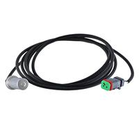 HELLA 6PU 230 048-571 Sensor, revoluciones de la rueda - 2polos - Eje delantero/Eje trasero - Cable: 2420mm