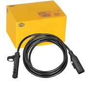 HELLA 6PU 358 217-121 Sensor, revoluciones de la rueda - 2polos - Eje trasero, derecha - Cable: 1620mm