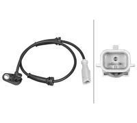 HELLA 6PU 358 217-271 Sensor, revoluciones de la rueda - 2polos - Cable: 507mm