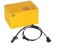 HELLA 6PU 358 217-331 Sensor, revoluciones de la rueda - 2polos - Cable: 973mm