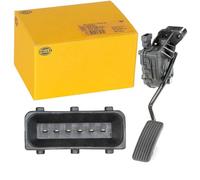 HELLA 6PV 010 946-051 Sensor, posición pedal - para vehíc. dirección a la derecha - 6polos - Caja de cambios manual - Letra ident.: BM