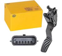 HELLA 6PV 012 902-701 Sensor, posición pedal - para dirección izquierda/derecha - 6polos - Transmisión automática