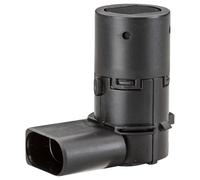 HELLA 6PX 358 141-031 Sensor, auxiliar de aparcamiento - en forma de ángulo - 3polos - enchufado - barnizable