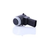 HELLA 6PX 358 141-071 Sensor, auxiliar de aparcamiento - en forma de ángulo - 3polos - enchufado - barnizable - con anillod e sujeción