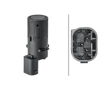 HELLA 6PX 358 141-731 Sensor, auxiliar de aparcamiento - 3polos - enchufado - rebarnizable
