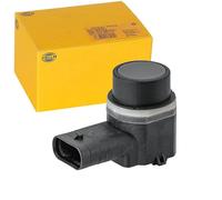 Hella Sensor de marcha atrás 6PX358 141-771 – 3 polos, enchufado, rebarnizable, con anillo