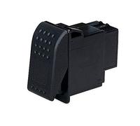 HELLA 6RH 007 832-351 Interruptor - Accionamiento por interruptor basculante - Var. equipamiento: II-I-0 - Número de conexiones: 5 - con clips - con función de confort