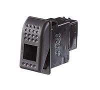 HELLA 6RH 007 832-381 Interruptor - Accionamiento por interruptor basculante - Var. equipamiento: II+I-0 - Número de conexiones: 8 - con clips - sin función de confort
