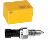 Hella Interruptor piloto de marcha atrás 6ZF 008 621-011, 12V 2 polos atornillado contacto de cierre