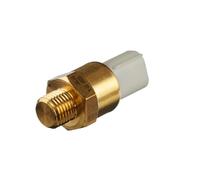 HELLA 6ZT 007 800-121 Interruptor de temperatura, ventilador del radiador - 12V - 3polos - Conector plano - atornillado - Salida doble/Contacto de cierre