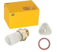 HELLA 6ZT 007 835-101 Interruptor de temperatura, ventilador del radiador - 12V - 2polos - Conector plano - atornillado - Contacto de cierre