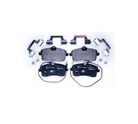 HELLA PAGID 8DB 355 020-671 Juego de pastillas de freno T2268 Espesor 18.7mm Sistema de frenos Lucas con contacto de aviso de desgaste incorporado por ej. PEUGEOT