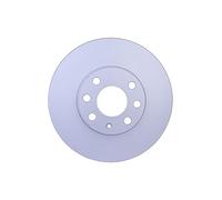 2x HELLA Disco de freno Delantero Ø256mm Altura: 41mm Espesor: 24mm Cantidad de Taladros: 4/7 Corona de Agujeros - Ø: 100mm ventilación interna 8DD 355 106-051