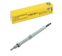 HELLA 8EG 008 498-411 Bujía de precalentamiento - Ancho llave: 10mm - Tipo bujía: Rendimiento mejorado - Conector: Conector redondo