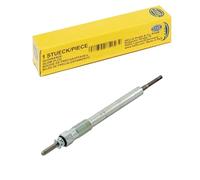 HELLA 8EG 008 498-491 Bujía de precalentamiento - Ancho llave: 10mm - Tipo bujía: Rendimiento mejorado - Conector: Conector redondo