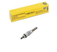 HELLA 8EG 008 498-711 Bujía de precalentamiento - Ancho de llave: 12mm - Tipo bujía: Rendimiento mejorado - Conector: contacto roscado