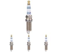 HELLA 8EH 188 705-081 Bujía de encendido - Platinum PMJ8RC4-10 - Ancho llave: 16 - Long. rosca: 26.5mm - Dist. electr.: 1.0mm (Paquete de 4)