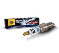 Hella 8EH 188 706-211 Bujía de encendido - Iridium Pro IFM10RC-8P | Longitud de la rosca: 19 mm - E.A. 0,8 mm