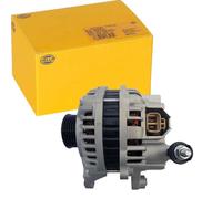 Alternador con polea para correa poli V 8EL 011 712-471 HELLA para MAZDA 3