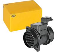 Hella Medidor de masa de aire 8ET 009 142-391 – 6 polos atornillado para Citroën, Peugeot, Ford