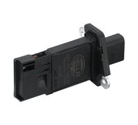 HELLA 8ET 009 142-591 Medidor de la masa de aire - 4polos - atornillado - sin tubo de admisión