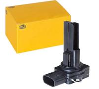 HELLA 8ET 009 142-951 Medidor de la masa de aire - 5polos - atornillado - sin tubo de admisión