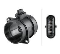 HELLA 8ET 358 095-621 Medidor de la masa de aire - 5polos - Tubuladura
