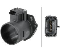 HELLA 8ET 358 095-651 Caudalímetro Medidor de la masa de aire - 4polos - Tubuladura