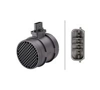 HELLA 8ET 358 095-691 Medidor de la masa de aire - 8polos - Tubuladura