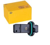 HELLA 8ET 358 166-531 Caudalímetro Medidor de la masa de aire - 8polos - atornillado - sin carcasa (cárter)