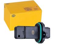 HELLA 8ET 358 166-591 Caudalímetro Medidor de la masa de aire - 4polos - atornillado - sin carcasa (cárter)