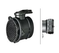 HELLA 8ET 358 166-601 Caudalímetro Medidor de la masa de aire - 5polos - Tubuladura