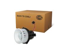 HELLA 8EW 366 400-311 Ventilador habitáculo - 12V - 198W - para vehículos con climatizador - Ø: 132mm