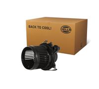 HELLA 8EW 366 400-931 Ventilador habitáculo - 12V - 204W - para vehículos con climatizador - Ø: 120mm