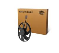 HELLA 8EW 366 420-111 Ventilador, refrigeración del motor - 12V - 150W - eléctrico - Ø: 296mm - sin bastidor de ventilador radiador (armazón)/sin resistencia